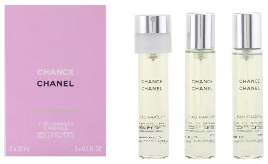 Chanel chance best sale eau fraiche refill