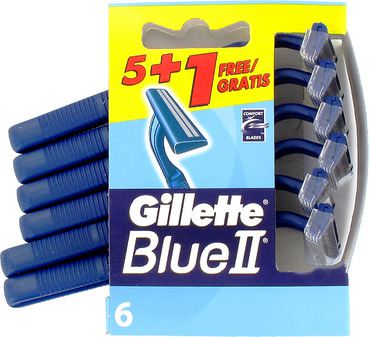 Disposable Razor Blue II 6 pcs Disposable Razor Blue II 6 pcs