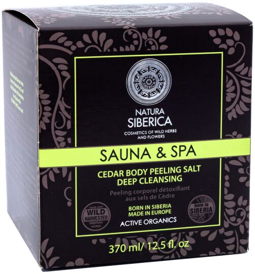Sauna & Spa Peeling Corporal Detox Cedro y Sal 370 ml Sauna & Spa Peeling Corporal Detox Cedro y Sal 370 ml