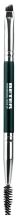 Double brush for eyebrows and eyelashes, synthetic hair Double brush for eyebrows and eyelashes, synthetic hair