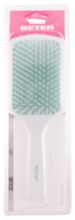 Paddle cushion brush, nylon pins with protective tip Paddle cushion brush, nylon pins with protective tip