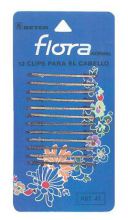 12 bobby pins FLORA, gold 12 bobby pins FLORA, gold