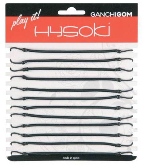 Rubber Hook (Cardboard 12 U) Black Rubber Hook (Cardboard 12 U) Black