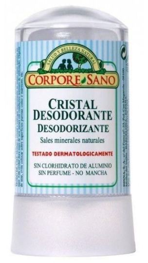 Deodorant Mineral Potassium Aluminum and Aloe Vera 60 g Deodorant Mineral Potassium Aluminum and Aloe Vera 60 g