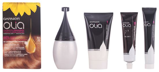 Permanent Hair Dye Olia 7.0 Blonde Permanent Hair Dye Olia 7.0 Blonde