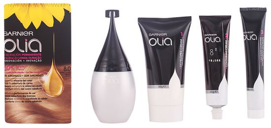 Permanent Hair Dye Olia 8.0 Light Blonde Permanent Hair Dye Olia 8.0 Light Blonde