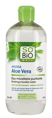 Micellar Water Purifying Aloe - Oily Skin 500 ml. Micellar Water Purifying Aloe - Oily Skin 500 ml.