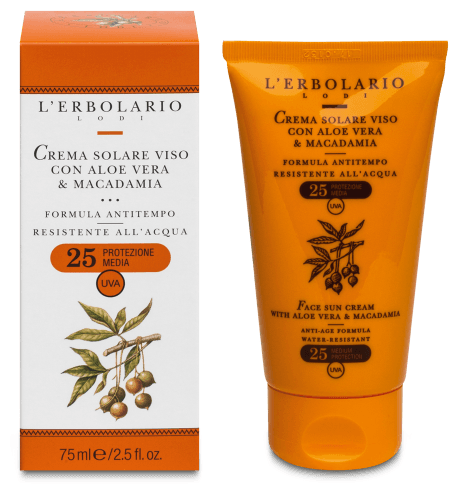 Solar Cream Face Aloe Vera and Macadamia Spf 25 Solar Cream Face Aloe Vera and Macadamia Spf 25