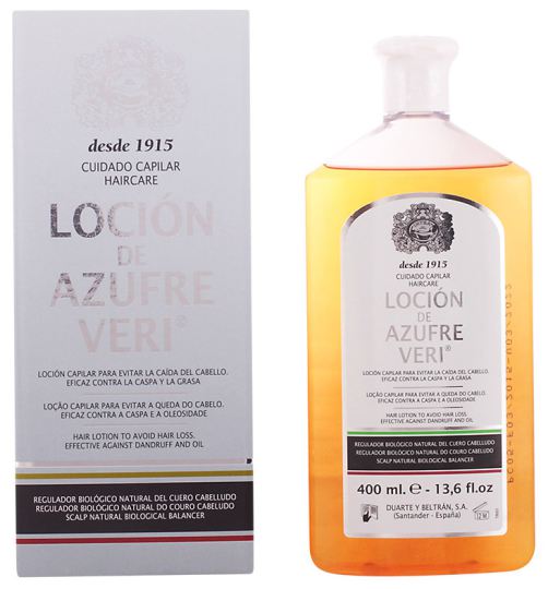 Veri Sulfur Lotion Bottle. Veri Sulfur Lotion Bottle.