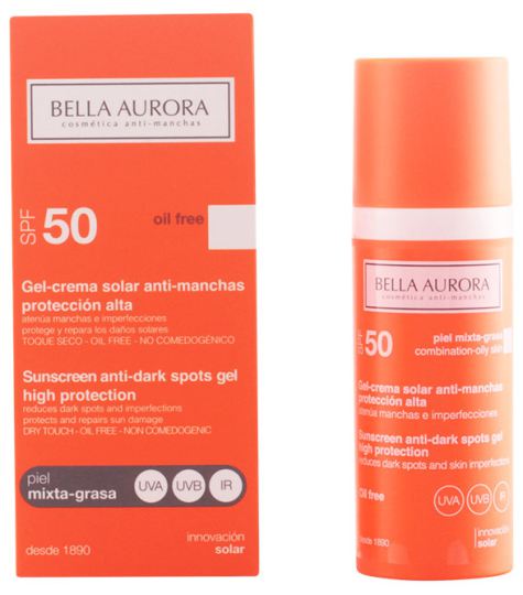Spf 50 Anti-Stain Sunscreen Mixed Skin - 50 ml fat Spf 50 Anti-Stain Sunscreen Mixed Skin - 50 ml fat