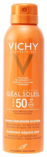 Vichy Ideal Soleil Moisturizing Invisible Mist SPF 50