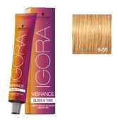 Igora Vibrance Gloss and Tone Permanent Coloration in Cream #9-55 60 ml Igora Vibrance Gloss and Tone Permanent Coloration in Cream #9-55 60 ml
