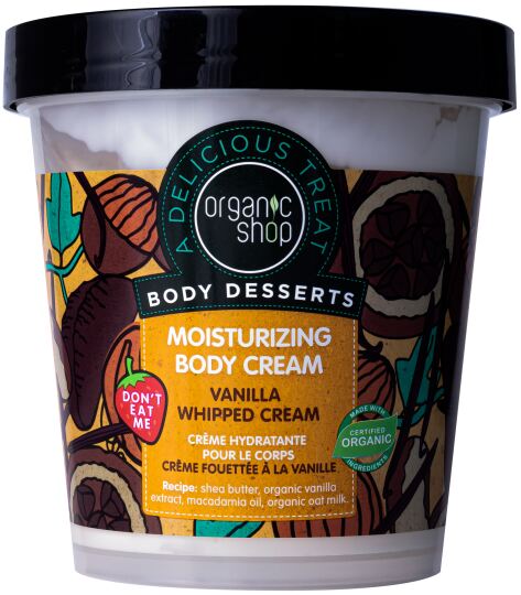 Crema Corporal Hidratante Crema Batida de Vainilla 450 ml Crema Corporal Hidratante Crema Batida de Vainilla 450 ml