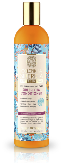 Oblepikha Conditioner for Normal and Oily Hair 400 ml Oblepikha Conditioner for Normal and Oily Hair 400 ml