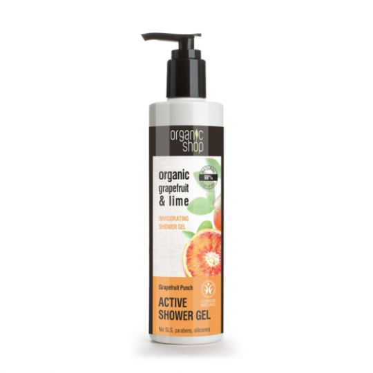 Grapefruit and Lime Active Shower Gel 280 ml Grapefruit and Lime Active Shower Gel 280 ml