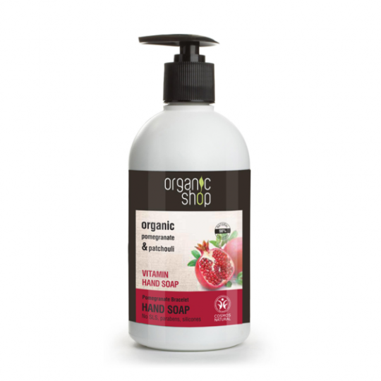 Pomegranate and Patchouli Vitamin Hand Soap 500 ml Pomegranate and Patchouli Vitamin Hand Soap 500 ml