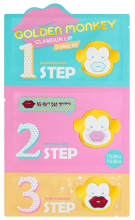 Golden Monkey Glamor Lip 3-Step Kit Golden Monkey Glamor Lip 3-Step Kit