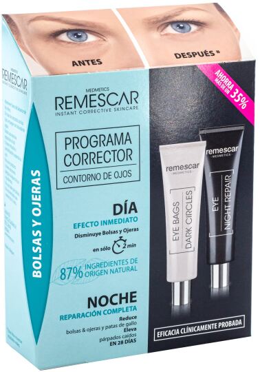 Programa Correct Bolsas 8 ml + Reparador Noche 8 ml Programa Correct Bolsas 8 ml + Reparador Noche 8 ml