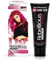 Rebellious Uv Reactive Neon Semipermanent dye 70 ml Rebellious Uv Reactive Neon Semipermanent dye 70 ml