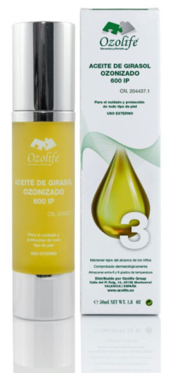 Aceite de Girasol Ozonizado 50 ml Aceite de Girasol Ozonizado 50 ml