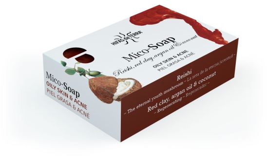 Reishi Soap Argan Red Clay and coconut Reishi Soap Argan Red Clay and coconut