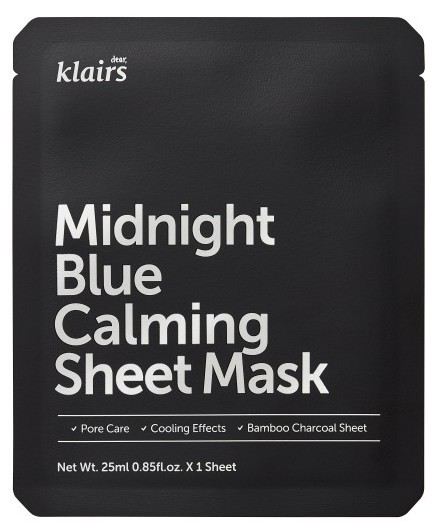 Midnight Blue Calming Sheet Mask 25 ml Midnight Blue Calming Sheet Mask 25 ml