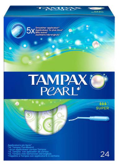 Pearl Super Tampon 24 Units Pearl Super Tampon 24 Units