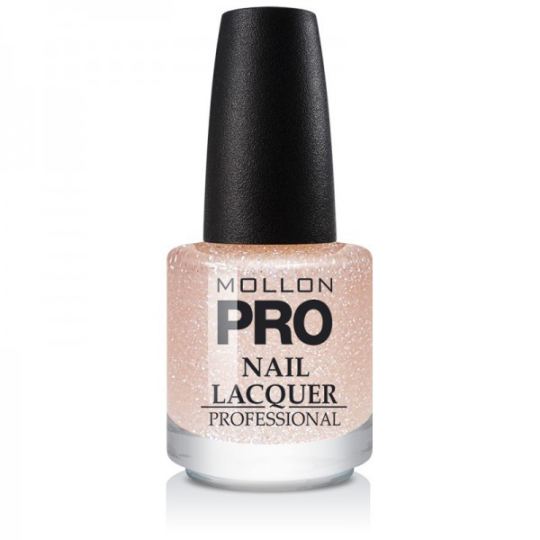 Hardening Nail Lacquer 206 Peach Sparkle 15 ml Hardening Nail Lacquer 206 Peach Sparkle 15 ml