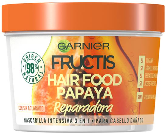Fructis Hair Food Papaya Mask 390 ml Fructis Hair Food Papaya Mask 390 ml