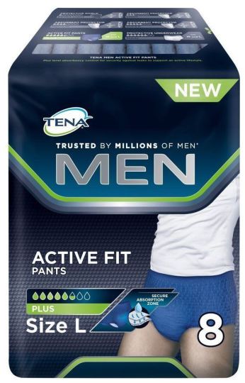 Men's Incontinence Brief Size L 8 uds Men's Incontinence Brief Size L 8 uds