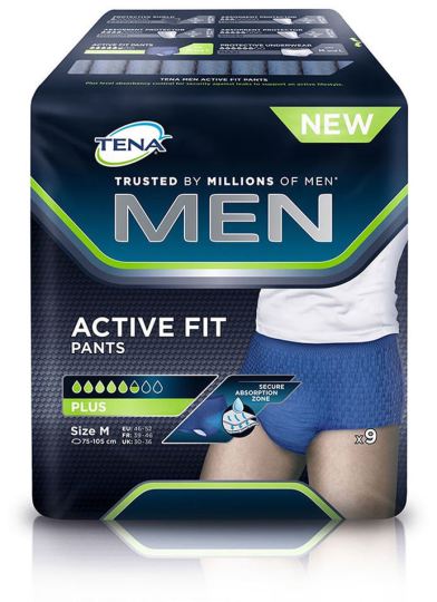 Men's Incontinence Brief Size M 9 uds Men's Incontinence Brief Size M 9 uds