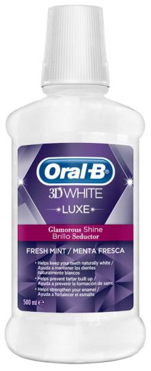 Mouthwash 3D White Luxe Seductive Gloss 500 ml Mouthwash 3D White Luxe Seductive Gloss 500 ml