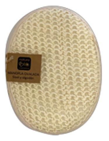 Sisal and Cotton Oval Mitten Sisal and Cotton Oval Mitten