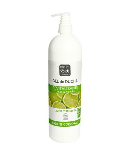 Organic Lemon & Aloe Revitalizing Shower Gel 740 ml Organic Lemon & Aloe Revitalizing Shower Gel 740 ml
