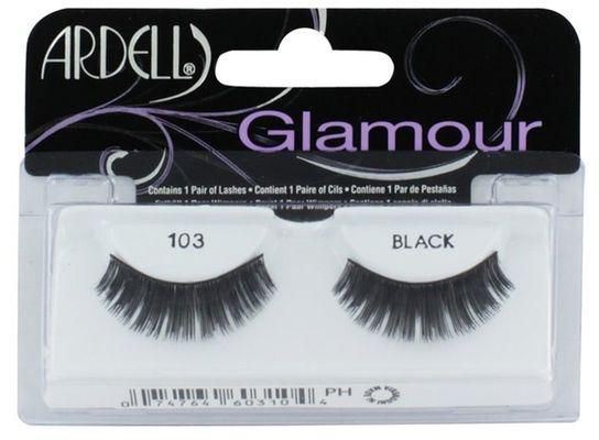 Glamour False Eyelashes 103 Black Glamour False Eyelashes 103 Black