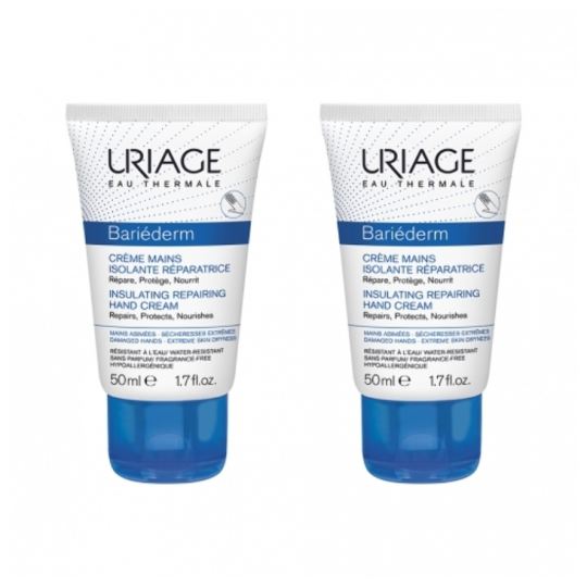 Bariéderm Repair Insulating Hand Cream 2 x 50 ml Bariéderm Repair Insulating Hand Cream 2 x 50 ml