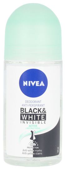 Men Black & White Active Deo Roll-On 50 ml Men Black & White Active Deo Roll-On 50 ml