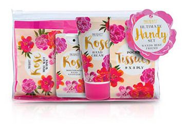 Rosa Neceser hand set with hand cream + 3 pieces Rosa Neceser hand set with hand cream + 3 pieces
