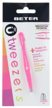 Fuchsia Straight Tip Magnetic Tweezer Fuchsia Straight Tip Magnetic Tweezer