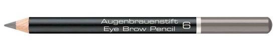 Eyebrow pencil # 6 Medium gray Brown 1.1 gr Eyebrow pencil # 6 Medium gray Brown 1.1 gr