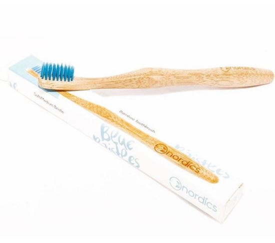 Bamboo Toothbrush - Blue Bamboo Toothbrush - Blue