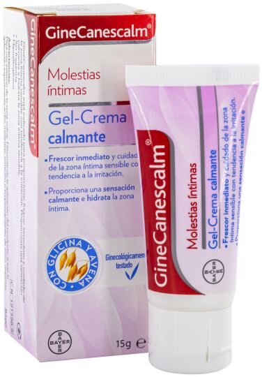 GineCanescalm Gel-Crema Alivio Irritación 15 gr GineCanescalm Gel-Crema Alivio Irritación 15 gr