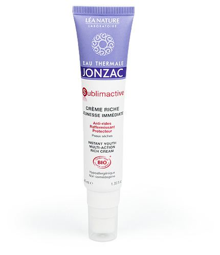 Jonzac Sublimactive Cream Immediate Youth Rich 40 ml Jonzac Sublimactive Cream Immediate Youth Rich 40 ml