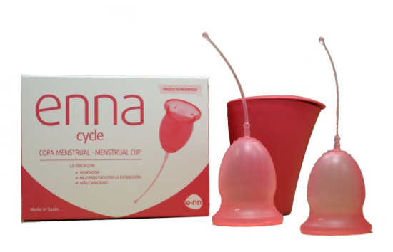 Menstrual Cup Size M 2 Cups + Sterilizer Menstrual Cup Size M 2 Cups + Sterilizer