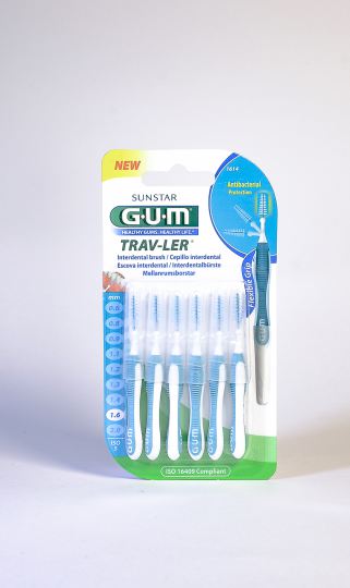 Interdental Brush 1.6 mm Trav-ler 6 units Interdental Brush 1.6 mm Trav-ler 6 units