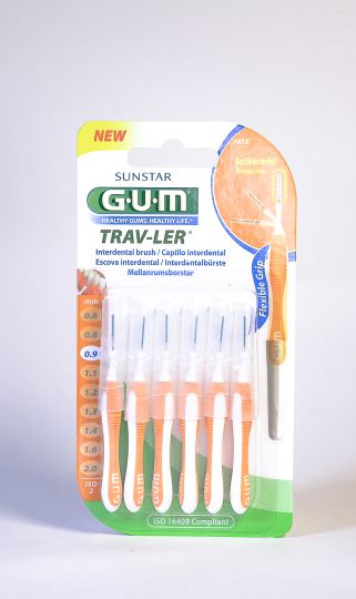 Interdental Brush 0.9mm Trav-ler 6 uds Interdental Brush 0.9mm Trav-ler 6 uds