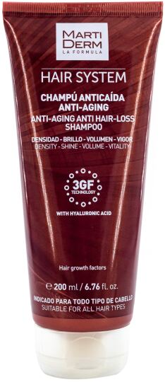 Hair System Champú Anticaída Antiaging 200 ml Hair System Champú Anticaída Antiaging 200 ml