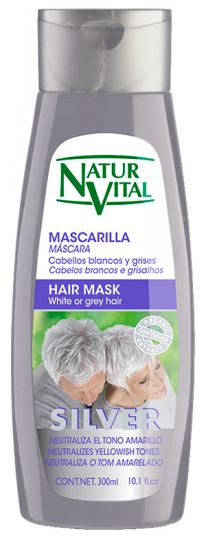 Naturaleza y Vida Silver White Or gray Hair Mask 300 ml