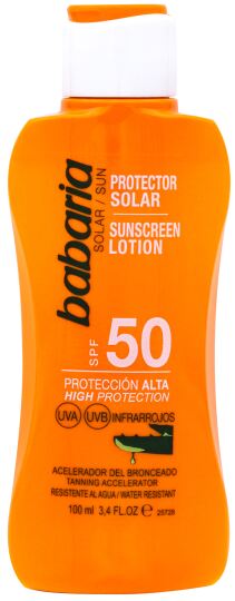 Leche Protectora Solar Aloe Vera SPF 50 100 ml