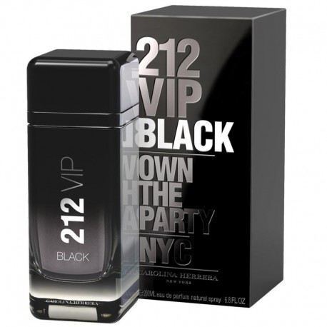 Eau de Perfume 212 Vip Black Men Spray 200 ml Eau de Perfume 212 Vip Black Men Spray 200 ml